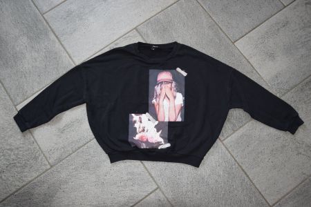 Damen Crop Pulli gr. XXS Tally Weijl - Oversize