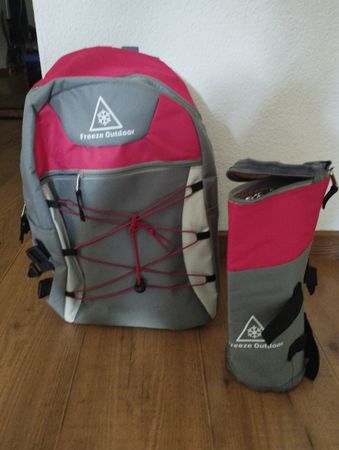 Praktischer Kühlrucksack mit Kühltasche - Neuwertig!