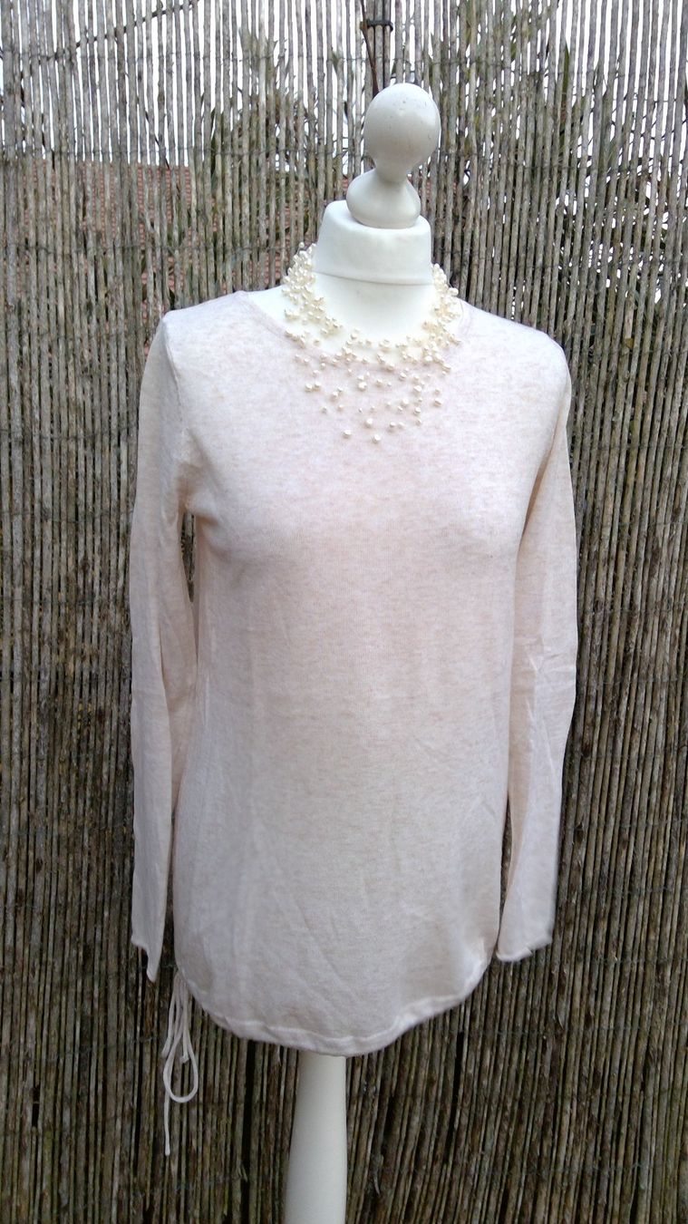 Maglioni & Felpe: Pullover motifs plumes & strass MISS DAISY, taille L, NEUF – Nuovo (secondo la descrizione) da Agiez venduto da chouchanelle 2