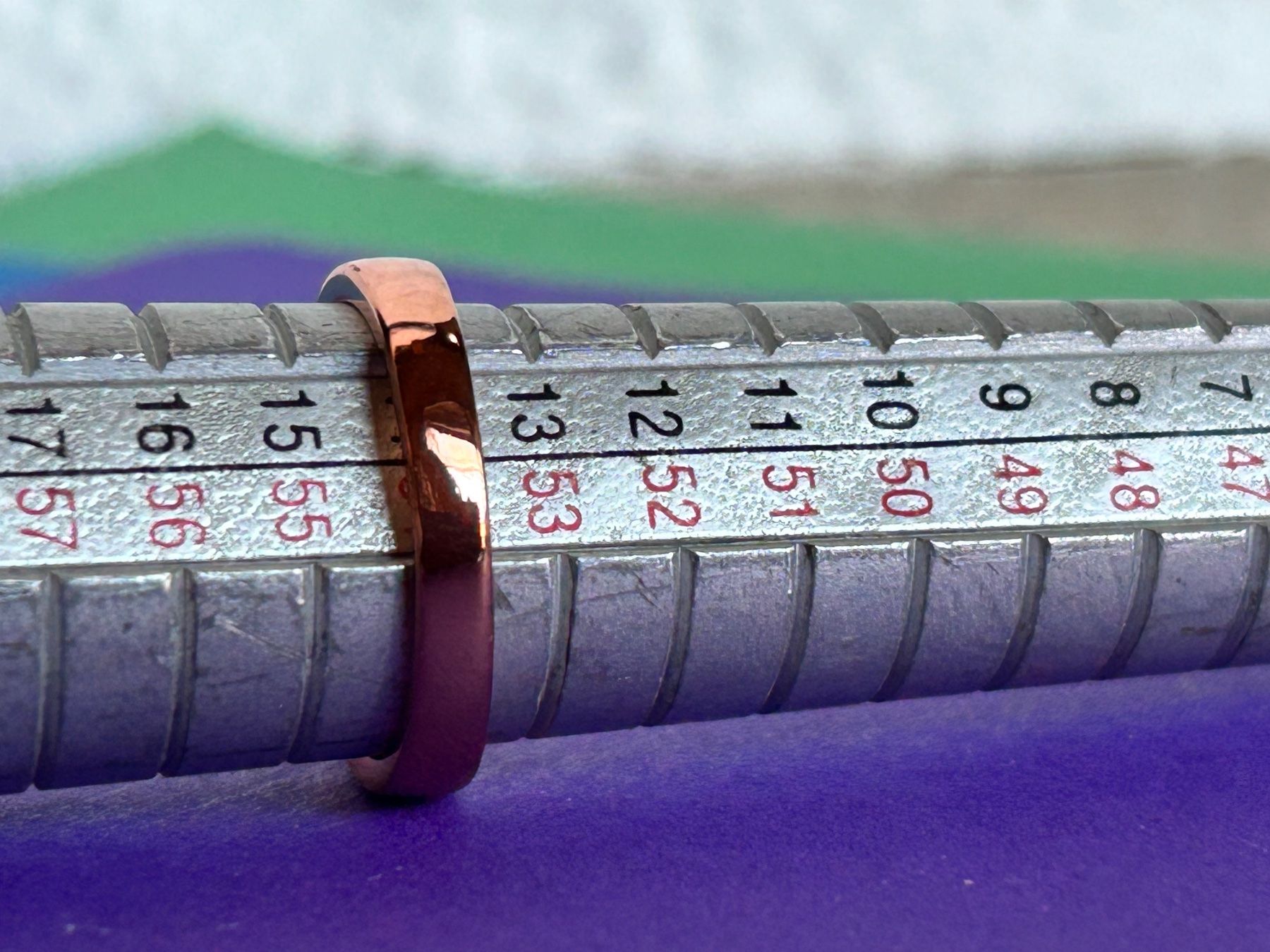 Anelli: Fingerring Rosegoldig klassisch (54) – Nuovo e nell'imballaggio originale da Laufen venduto da Bellavitaboom 8