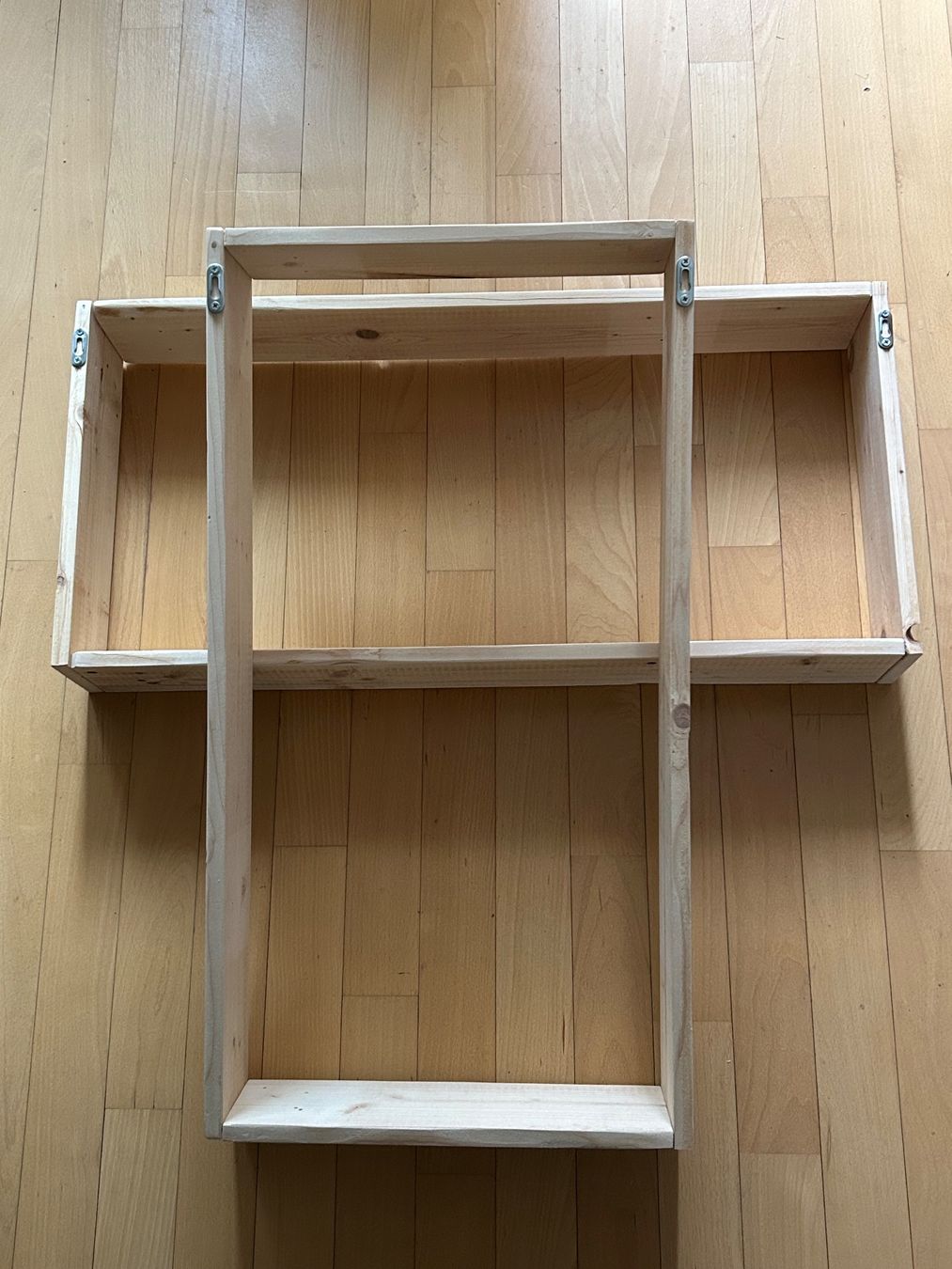 Scaffali: 2 Holz Wandregale, rechteckig – Nuovo (secondo la descrizione) da Zürich venduto da emkay13 4