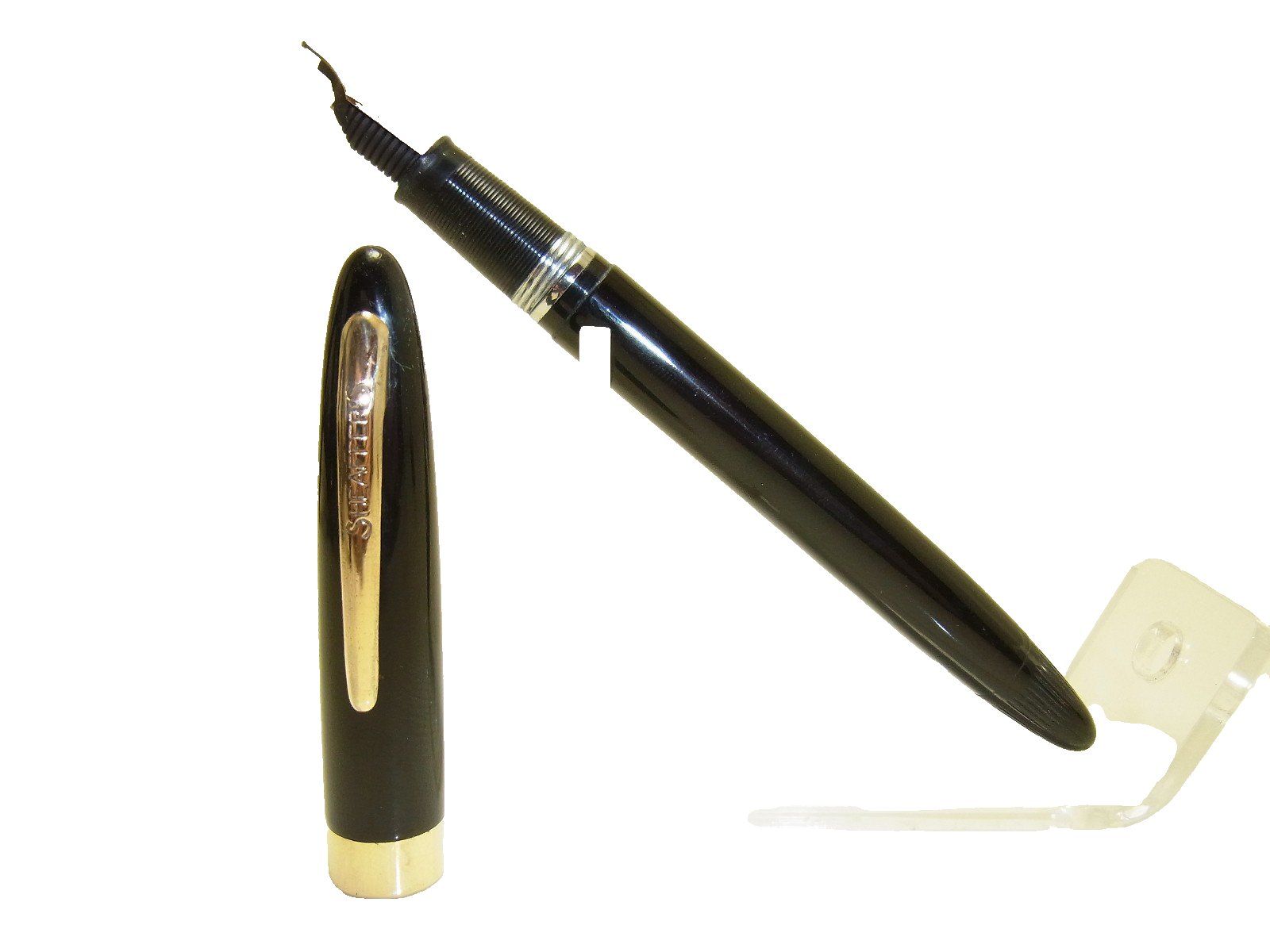 Stifte & Marker: 1952-58 SHEAFFER ADMIRAL Schnorchel Füllhalter 14K M – Gebraucht aus Springe von WaSuPen 5