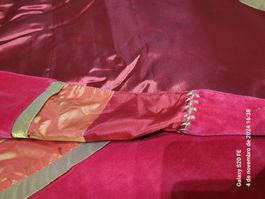 Tischdecke weihnachten 150x250cm -Nappe de table, brodé or🎁