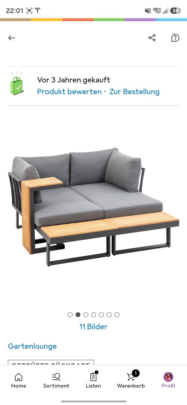 Giardimo Set di tavolo e panche: Giardamo Loveseat – Usato da Buchs ZH venduto da NCRBD5 4