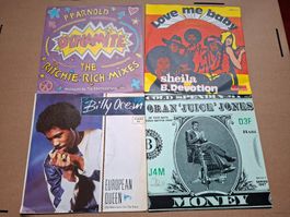 7" Singles-Sammlung Auflösung: 4x Disco RnB Funk Soul