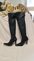 Kloos Italia – Overknee Stiefel Gr. 37 – Echtleder – Spitz –