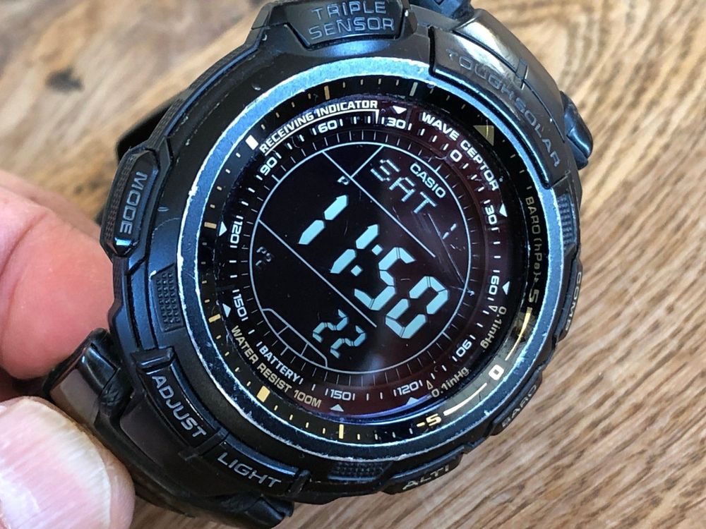 Casio pro trek online prw 1300