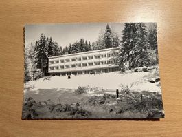Vintage Postkarte Kurhaus Ländli Oberägeri 1966 Winter 58