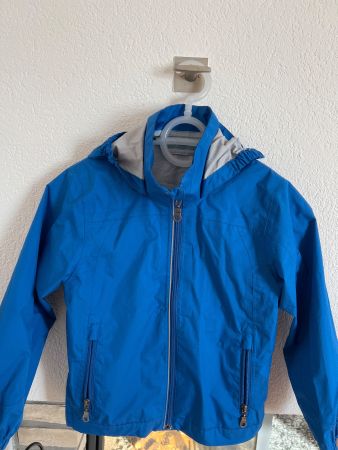 Kinder Regenjacke Switcher Grösse 116 blau guter Zustand