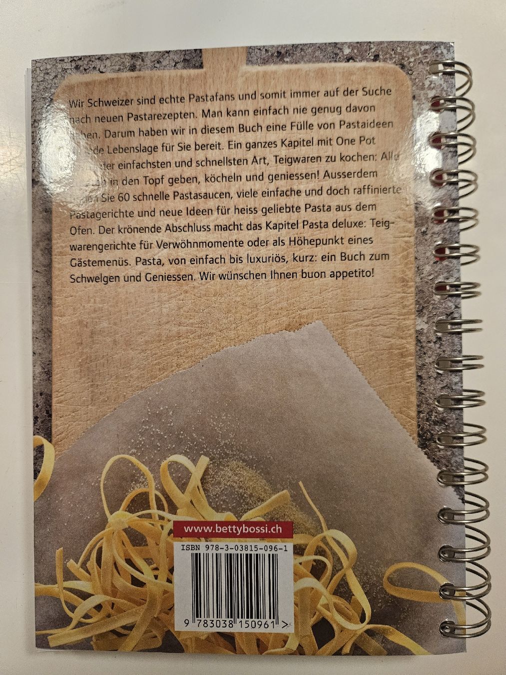 Libri: Pasta Betty Bossi Kochbuch – Usato da Cham venduto da Fischli84 1