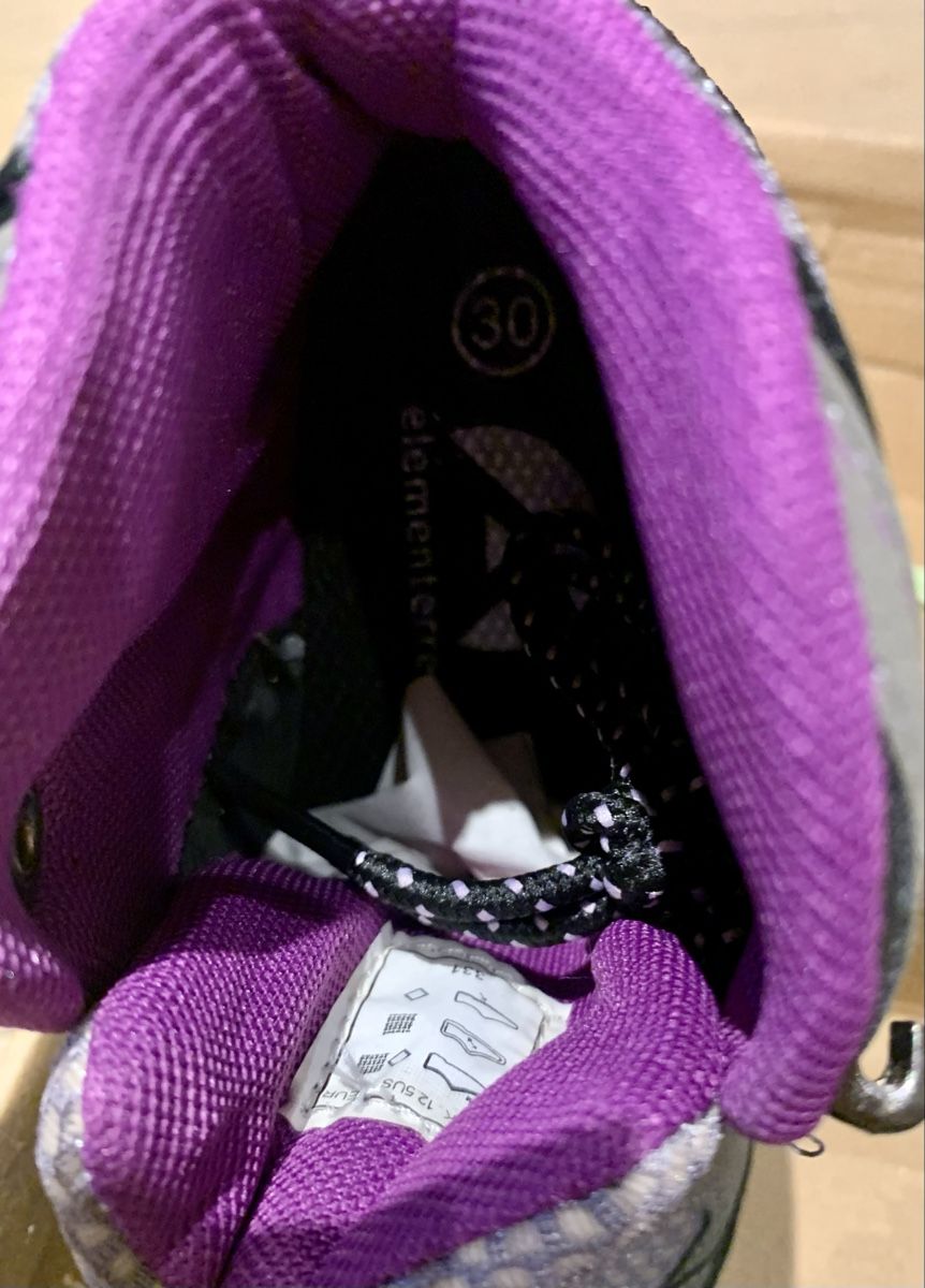 Scarpe per ragazzi: NEUF : Bottines Rando ELEMENTERRE T. 30 Imperméables & Grip – Nuovo e nell'imballaggio originale da Lausanne venduto da mik_l5py 6