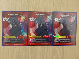 Itachi Uchiha Amaterasu Naruto TCG 128/130 3x Card Set