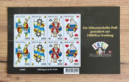 Limitierter Jass-Block 2025 postfrisch