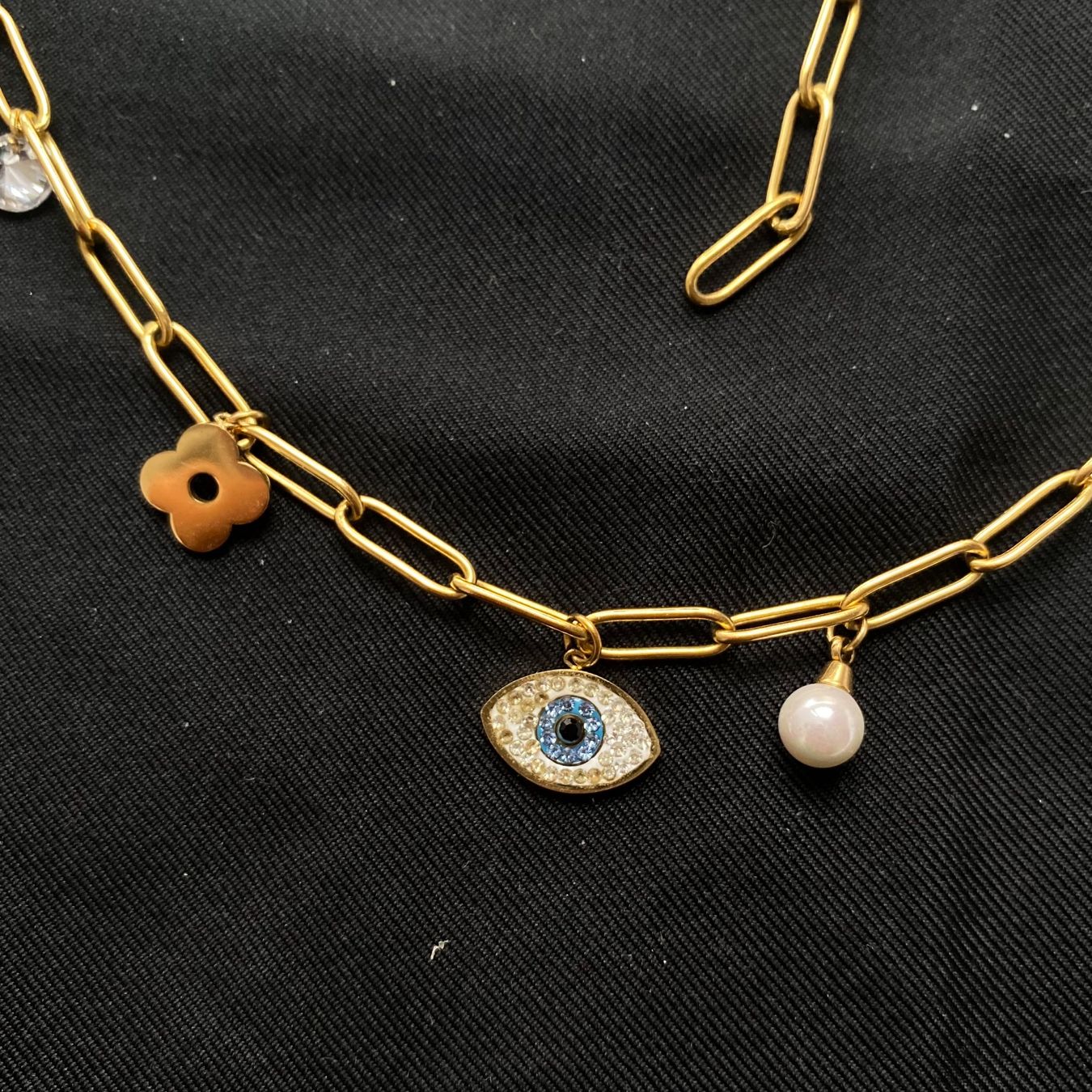 Ketten: 18KGP Charms Halskette – Neu (gemäss Beschreibung) aus Givisiez von dor_xb9k 1