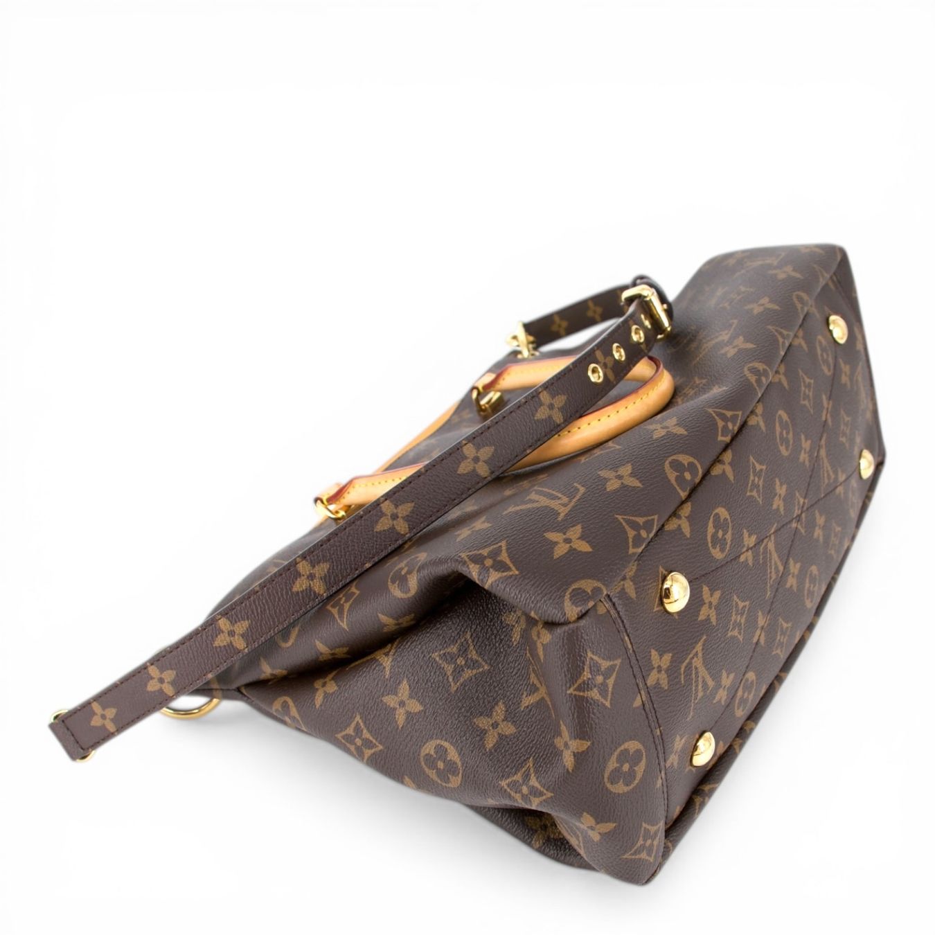 Louis Vuitton Taschen für Damen: Louis Vuitton Pallas MM Monogram safran – Gebraucht aus Binningen von Designerlabels 9