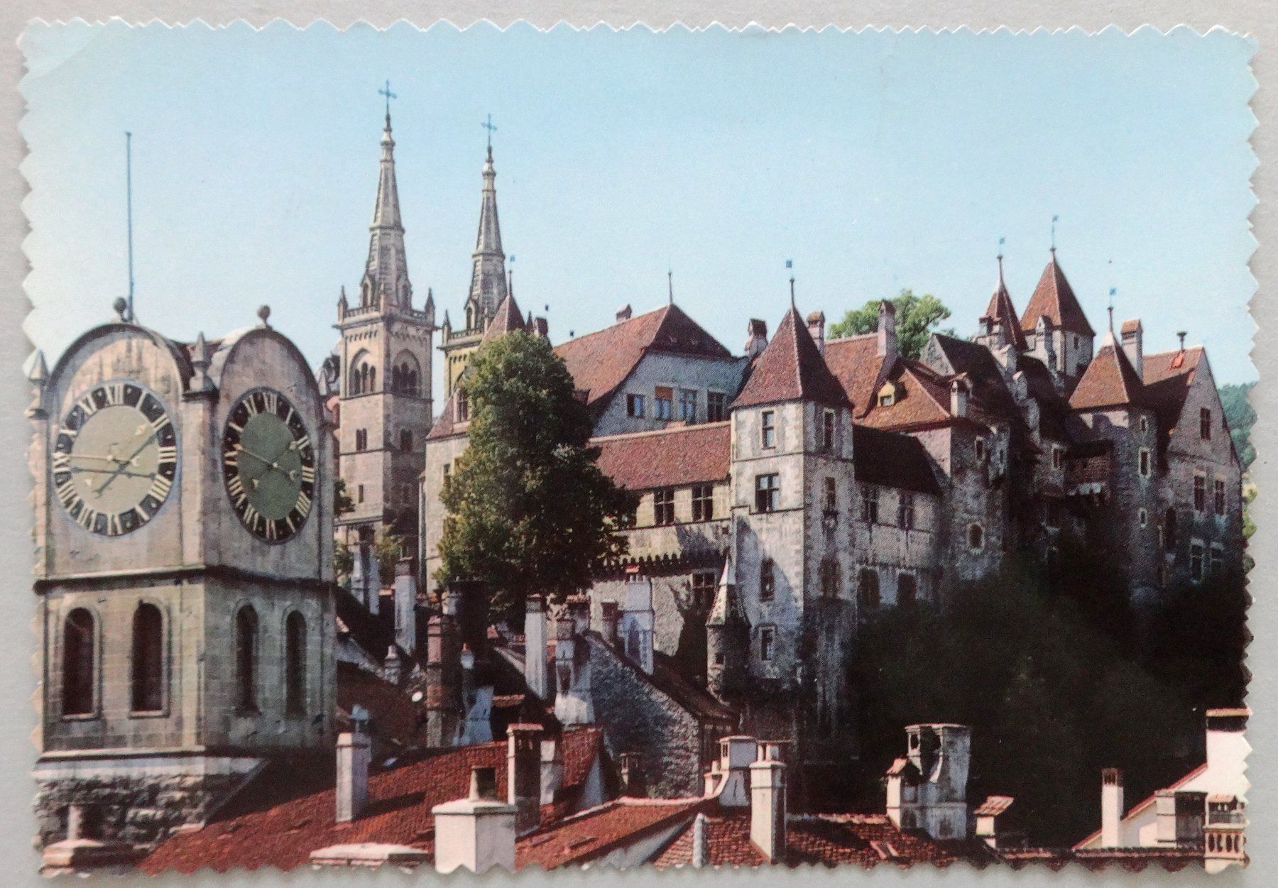 Ansichtskarten: Neuchâtel – Defekt aus Fétigny von Billy2miny
