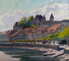 Jean Edmond Burnand (1925–2014), Nyon