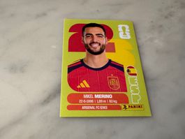 Panini FIFA Fussball WM 2026 Sticker Mikel Merino ESP 14