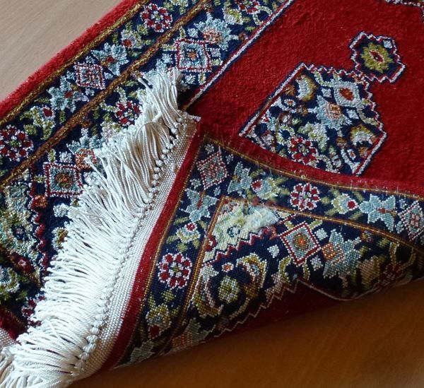Tapis: Sammlerobjekt ++ Wertvoller Seiden-Teppich – D'occasion à Walkringen par Casablanca777 4