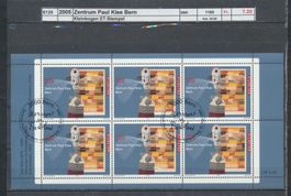 2005 "Zentrum Paul Klee, Bern", Kleinbogen, ET - Stempel