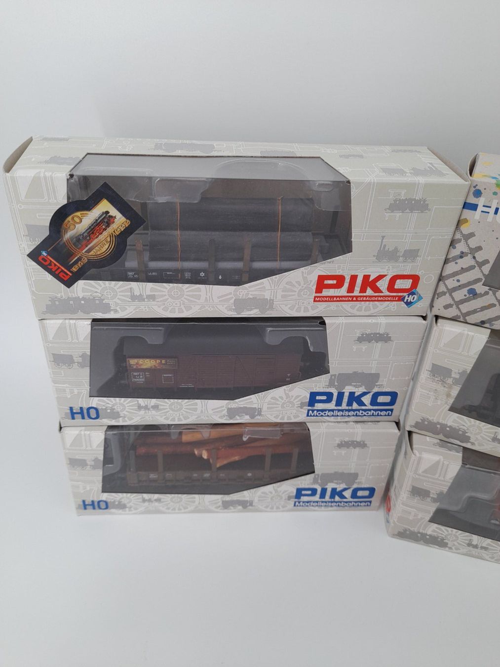 Piko Modellini di ferrovie: Modélisme train - 6 wagons PIKO – Usato da Delémont venduto da Loccaze2015 1