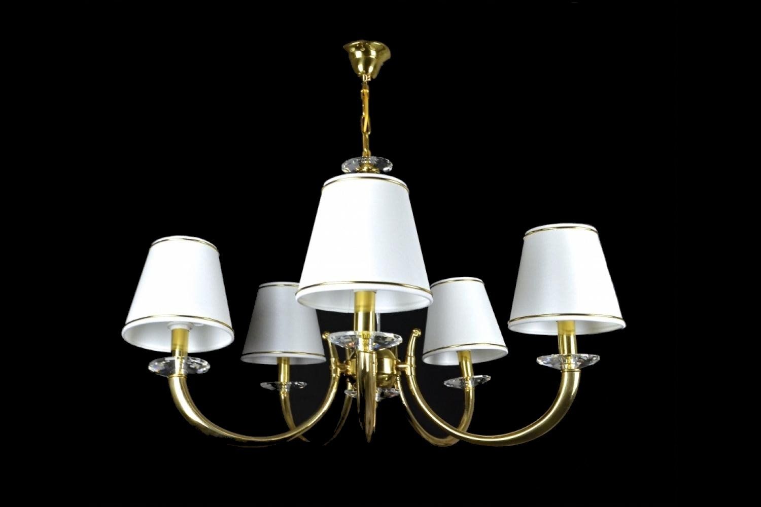 Lampadari & plafoniere: Kronleuchter Aphrodite 5 Gold – Nuovo e nell'imballaggio originale da Glattfelden venduto da Bohemiancrystal 1