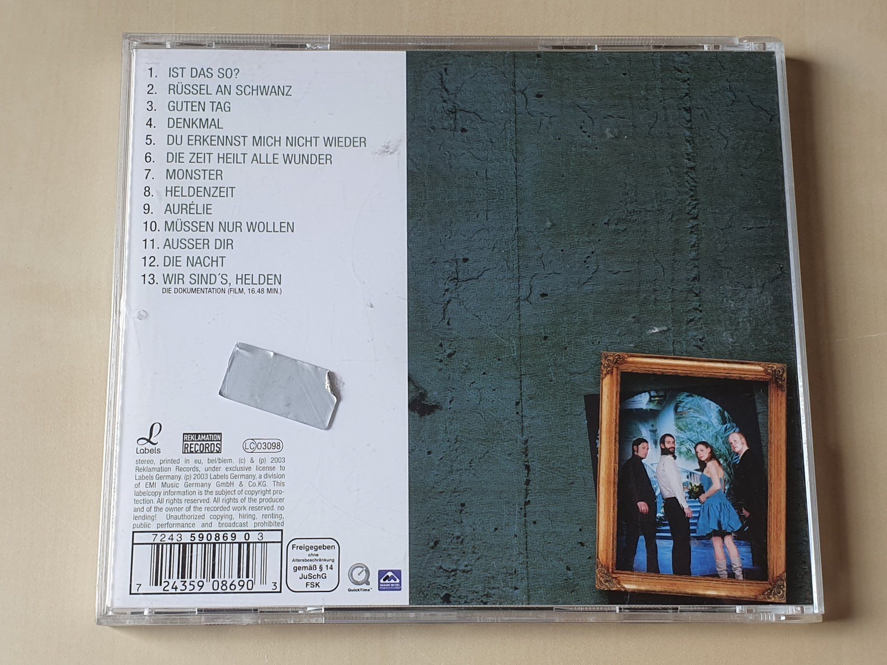 CDs: Wir sind Helden Die Reklamation – Gebraucht aus Stansstad von collectorsshop 1