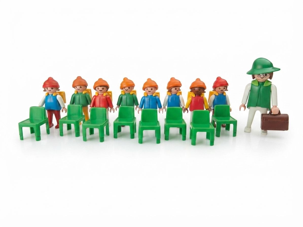 Playmobil Jouets: Playmobil, Vintage Schulklasse  – D'occasion à Gunzwil par Zappelhans