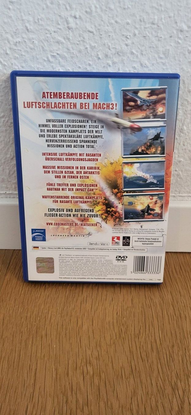 Sony Giochi: PS2 - Heatseeker – Usato da Münsingen venduto da DigitaleSpielecke 1