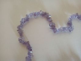 AWunderschöne Amethyst Kette, 85cm, neuwertig