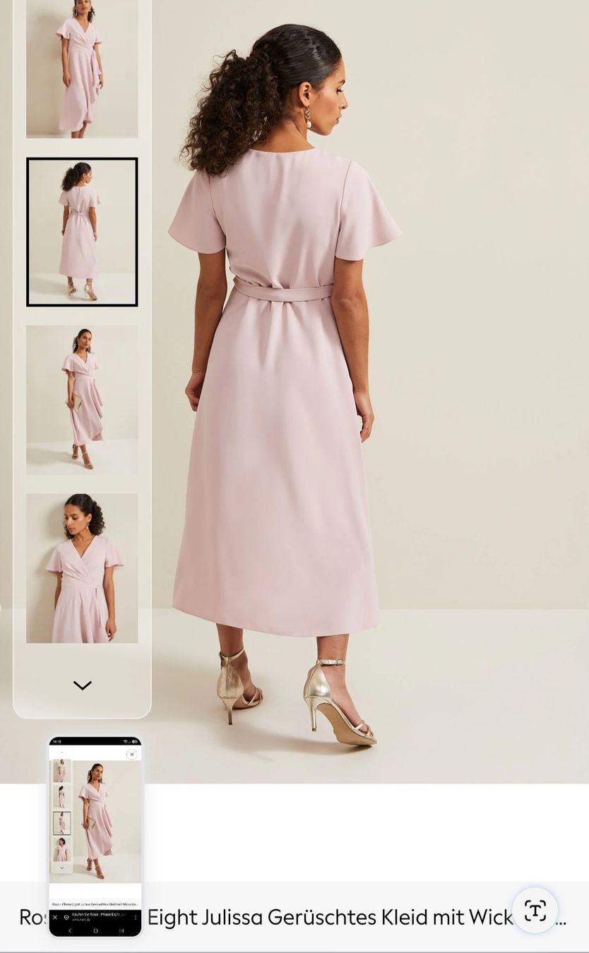 Phase Eight Vestiti: Phase Eight Wickelkleid Hellrosa Julissa • Gr. 38 – Nuovo (secondo la descrizione) da Forch venduto da nadinepalermo 1