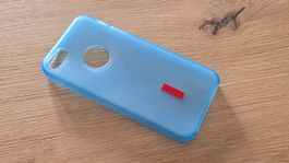 iPhone Silikon Cover - SE 2016 / 5 / 5s / 5c - baby blau