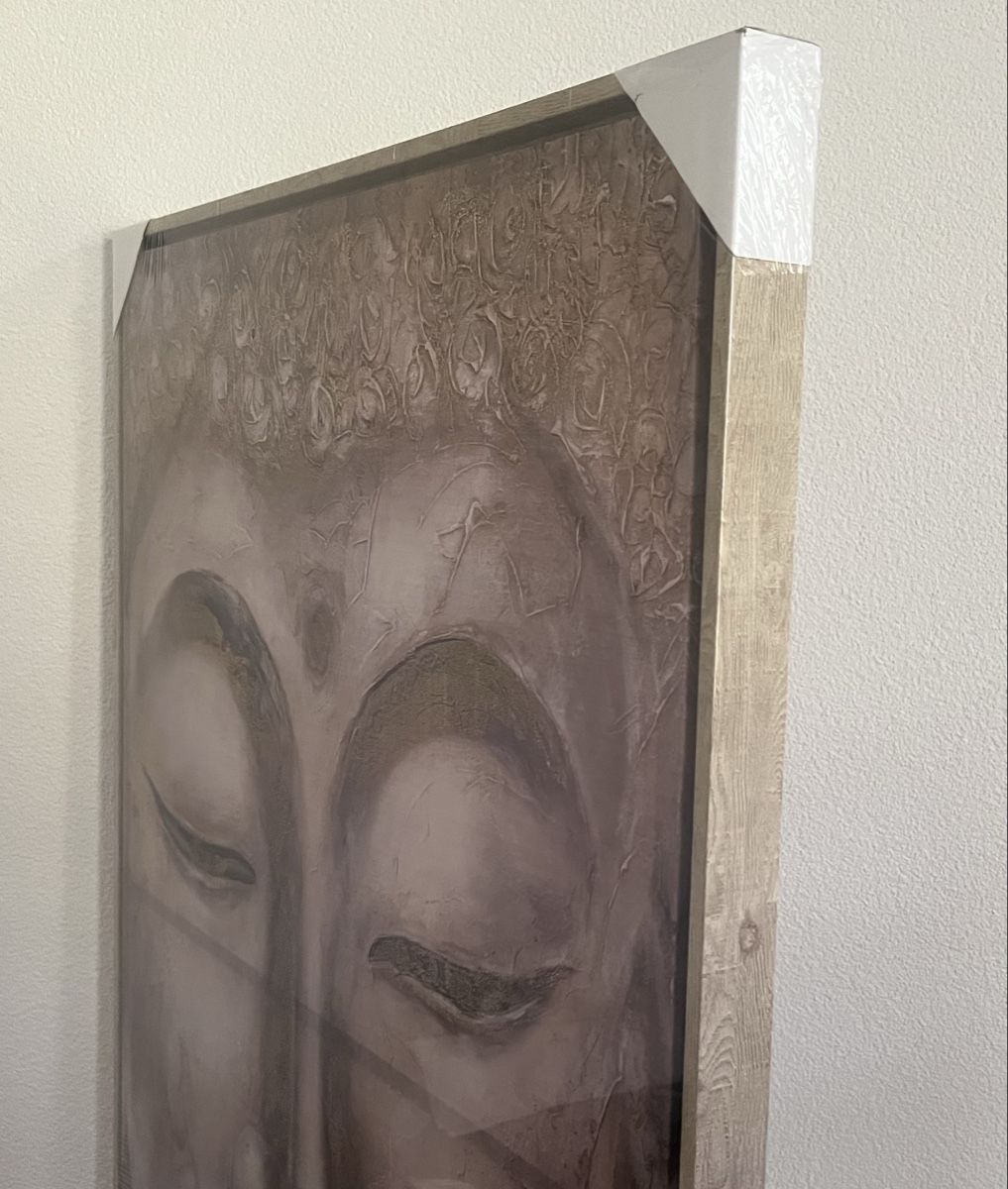Foto & Immagini: Leinwandbild Buddha mit Holzrahmen - 69 x 96,5 cm – Nuovo e nell'imballaggio originale da Stein am Rhein venduto da Moons_of_Saturn 4