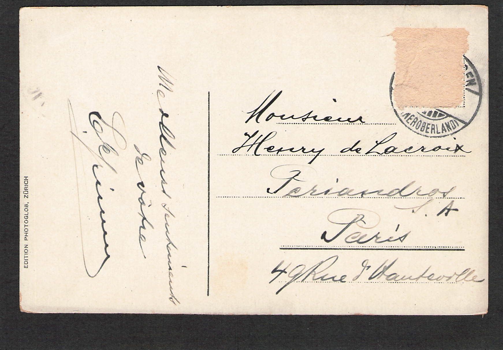 Cartoline postali: AK/BE Adelboden mit Wildstrubel – Usato da Reichenburg venduto da Pipo-67 1
