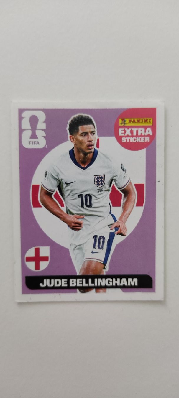 Sticker: Jude Bellingham Extra Sticker Pink – Nuovo (secondo la descrizione) da Fribourg venduto da lir_7vll