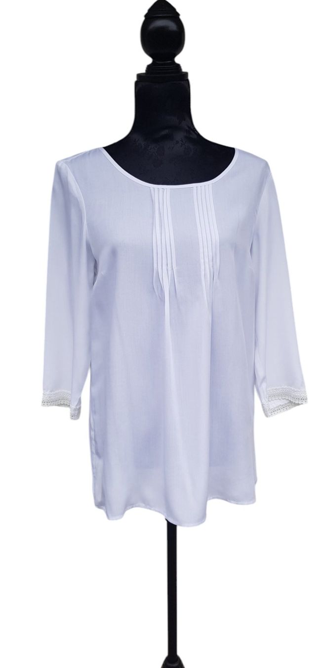 Top: Top Tunika weiss Alba Moda Gr. 36 – Nuovo (secondo la descrizione) da Mörschwil venduto da wunderkiste44