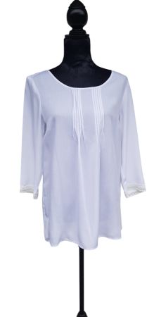 Top Tunika weiss Alba Moda Gr. 36
