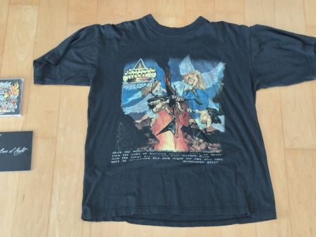 STRYPER To hell with the devil vintage t-shirt METAL Warlock