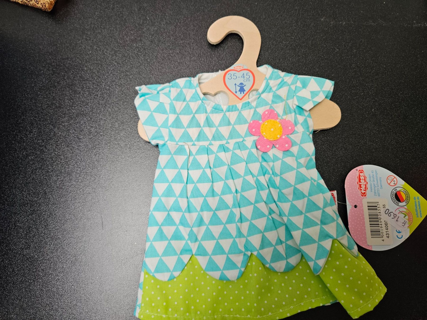 Bambole: Neu - Heless - Kleid Daisy Gr.35-45cm – Nuovo e nell'imballaggio originale da Dagmersellen venduto da J_RP_Dagmersellen
