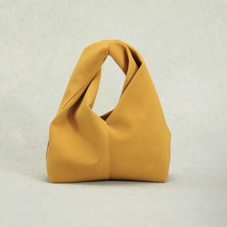 Sac à main jaune moutarde tendance automne/hiver