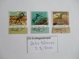 Voll Ort Ersttagsstempel 6430 Schwyz