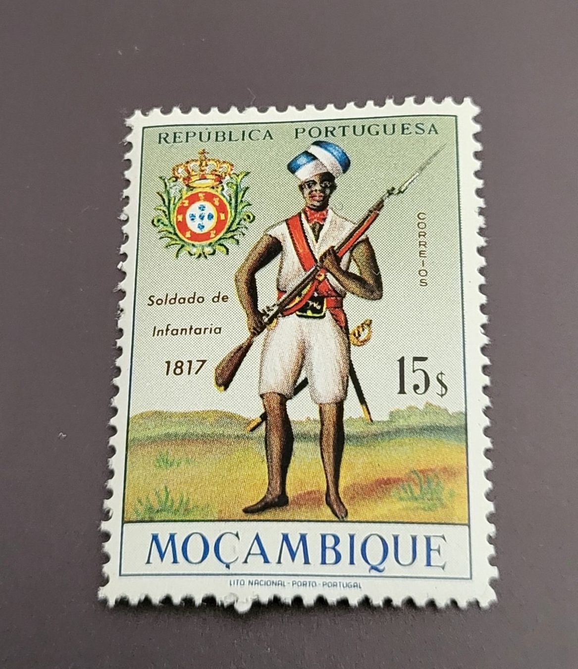 Tutti i francobolli: Mosambik 1966 Militär – Usato da St Gallen venduto da Stampsalshobby