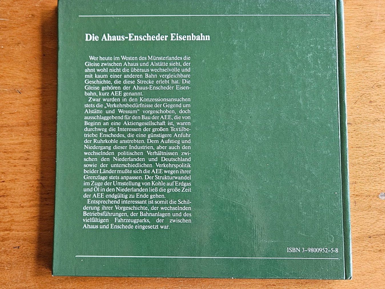 Libri: Die Ahaus-Enscheder Eisenbahn, Verlag Kenning – Usato da Nidau venduto da peterrue 1