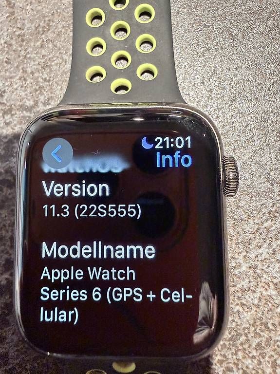 Smartwatch: Apple Watch Series 6 mit Saphirglas – Usato da Bargen BE venduto da xxx17 1