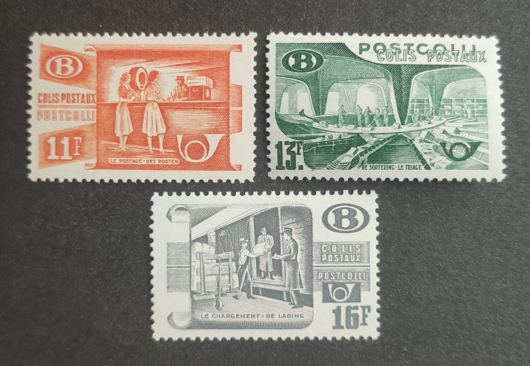 Tutti i francobolli: Belgien 1950, ungestempelte – Usato da Wil SG venduto da Zazal