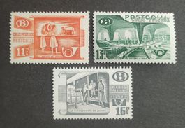 Belgien 1950, ungestempelte