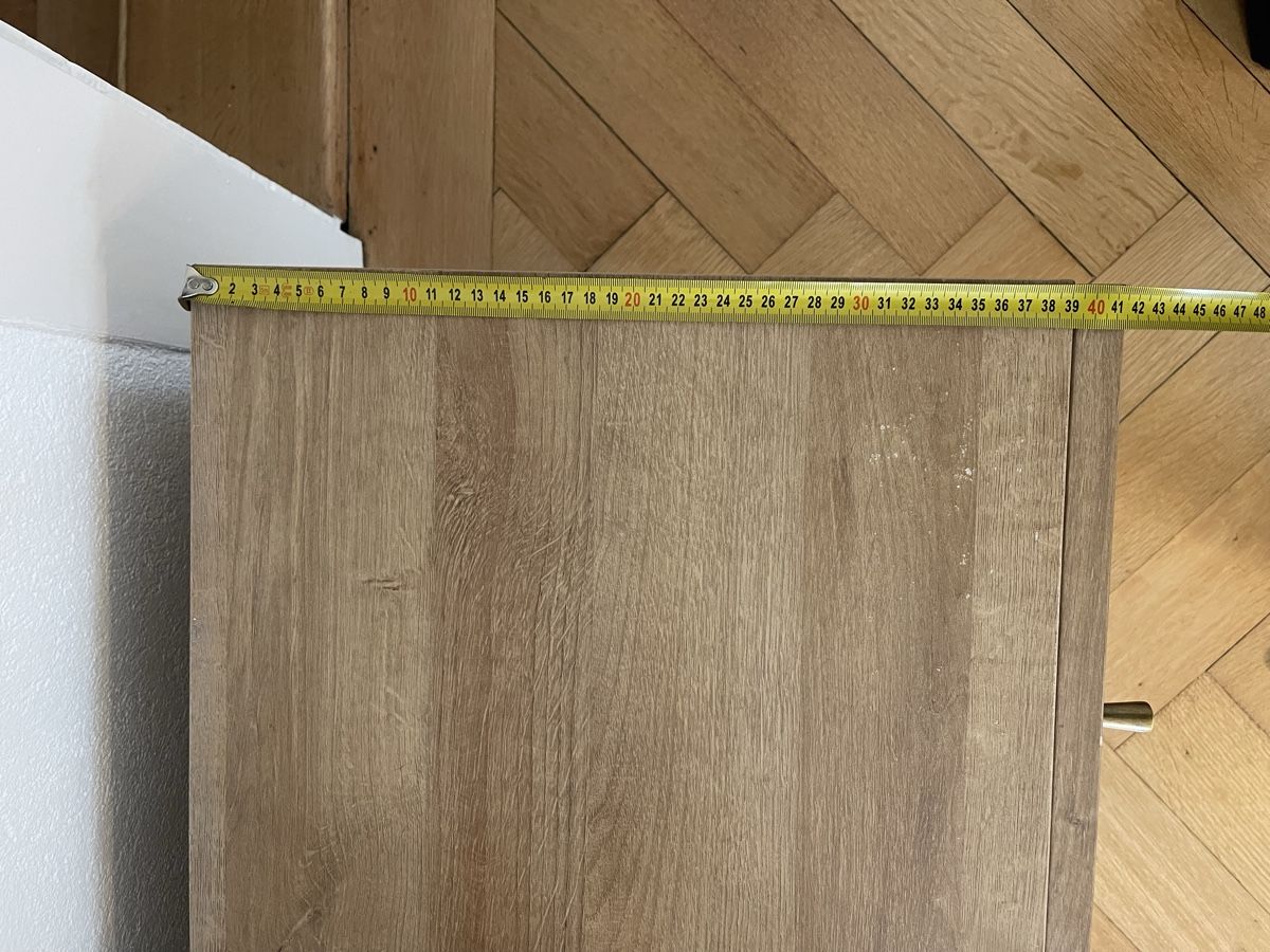 La Redoute Comodini: La Redoute Nachttisch Bedside Table Eichenholz Rattan – Nuovo (secondo la descrizione) da Zürich venduto da flo_8x2x 6