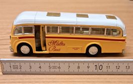 SS 5856 Malta Bus Modell mit Weissen Dach