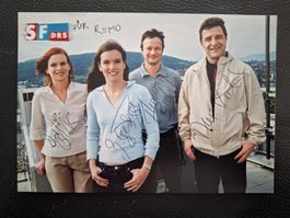 Autogramme SRF Meteo Team Bucheli, Boner usw