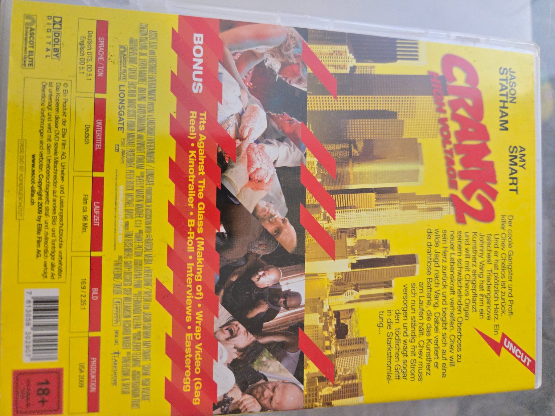 Tutti i DVDs: Crank 2 DVD – Usato da Bussigny venduto da Kfdlt 1